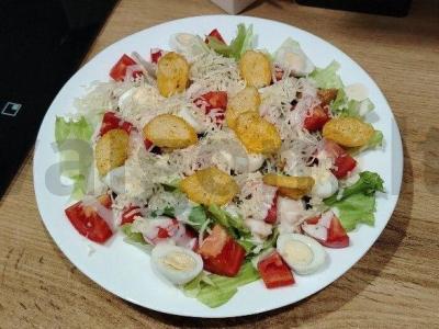 Cezario salotos su kalakutiena pagrindine nuotrauka