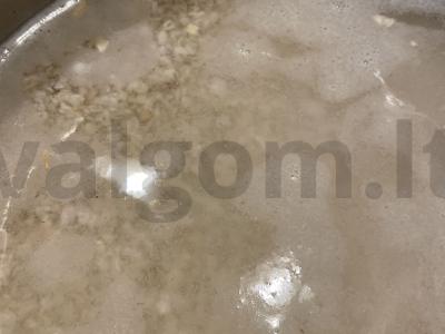 Avižinė košė su vaisiais Žingsnis 2