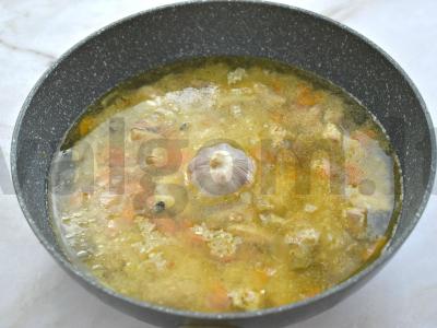 Kepama vištiena su ryžiais Žingsnis 4