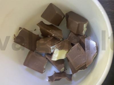 PP keksiukai su žemės riešutų sviestu ir bananais Žingsnis 6