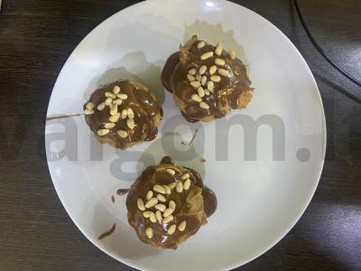 PP keksiukai su žemės riešutų sviestu ir bananais Žingsnis 9