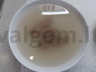 Sūdyta menkės ikra Žingsnis 3