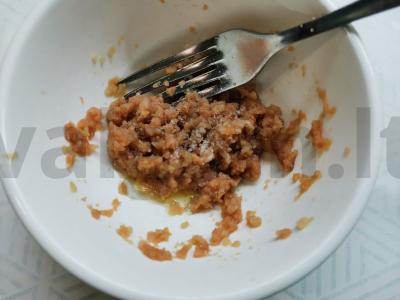 Sūdyta menkės ikra Žingsnis 5