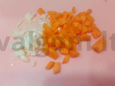 Žalios lęšės tyrės sriuba Žingsnis 3