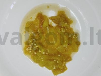 Keptų paprikų salotos su pomidorais Žingsnis 1