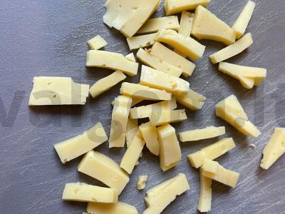 Kiaušinienė su daržovėmis ir sūriu Žingsnis 7