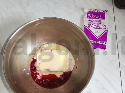 Blynų tortas su varškės kremu ir vyšniomis Žingsnis 5