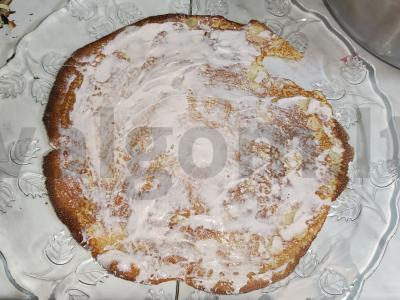 Blynų tortas su varškės kremu ir vyšniomis Žingsnis 6