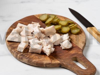 Salotas „Tinginys“ Žingsnis 4