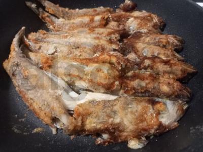 Kepta plekšnė su svogūnais Žingsnis 4