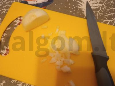 Makaronai su faršu „A-ly po-flotiski“ Žingsnis 1