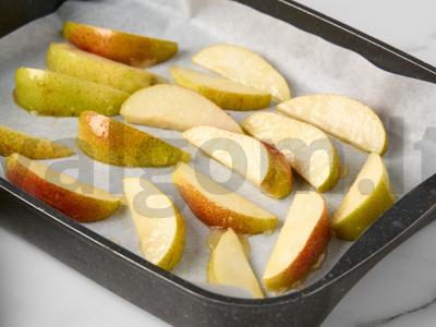 Šiltas salotas su kriaušėmis Žingsnis 3