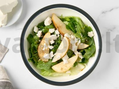 Šiltas salotas su kriaušėmis Žingsnis 7