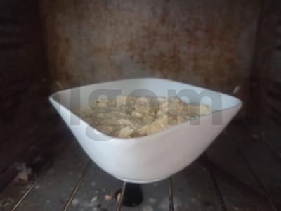 Varškės apkepas su sezamo sėklomis ir mango gabaliukais Žingsnis 7