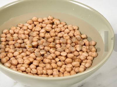 Avinžirnis kaip garnyras Žingsnis 1