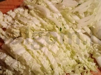 Daržovių salotas „Paprastas“ Žingsnis 6