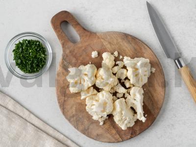 „Ryžiai“ iš žiedinės kopūsto Žingsnis 1