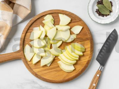 Rūgštaus kopūsto su morkomis ir obuoliais Žingsnis 4