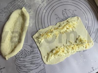 Sluoksniuoti pyragėliai su sūriu Žingsnis 2