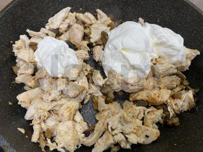 Vištienos ir grybų apkepas Žingsnis 5