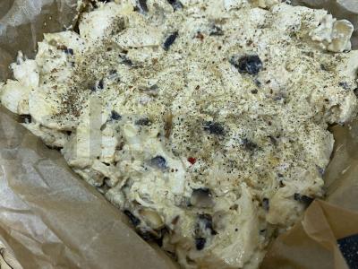 Vištienos ir grybų apkepas Žingsnis 10