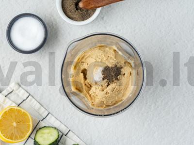 Sumuštiniai su humusu Žingsnis 2