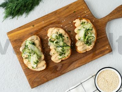 Sumuštiniai su humusu Žingsnis 5