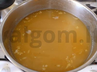 Žirnių sriuba su kiauliena be bulvių Žingsnis 6