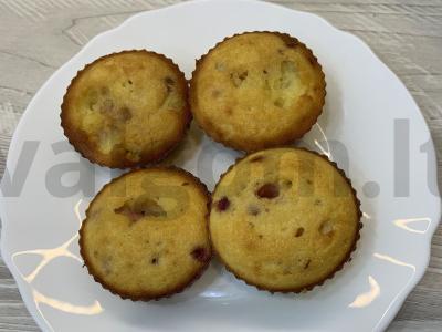 Mini mankai su kefyru ir raudonaisiais serbentais Žingsnis 6