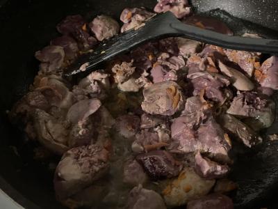 Kalakutienos kepenėlių paštetas per 30 minučių Žingsnis 4