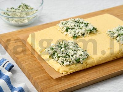 Polenta su varške ir parmezanu Žingsnis 6