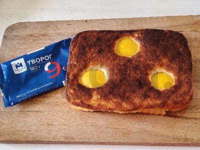 Varškės pyragas su persikais Žingsnis 8