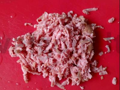 Cukinijų blynai „Išskirtiniai“ su dešra Žingsnis 3