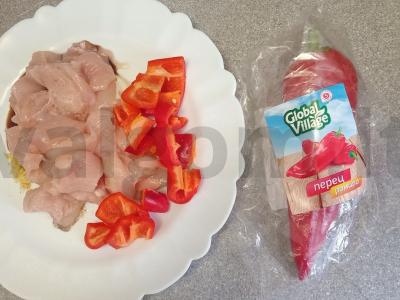 Kalakutienos ir daržovių šašlykai su bulguro garnyru Žingsnis 3