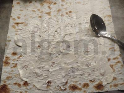 Namų šašlykas su rukola ir salotomis Žingsnis 3