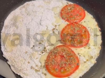 Kepta tapioka su sūriu Žingsnis 2