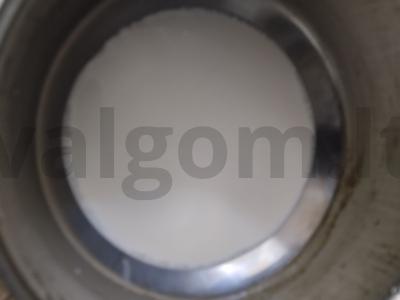 Saldus padažas iš karamelinių saldainių Žingsnis 1