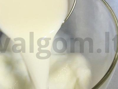 Obuolių-apelsinų pyragas Žingsnis 1