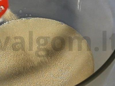 Obuolių-apelsinų pyragas Žingsnis 2