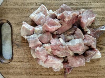 Skani barščiai su rūgštynėmis ir kiaušiniu Žingsnis 1