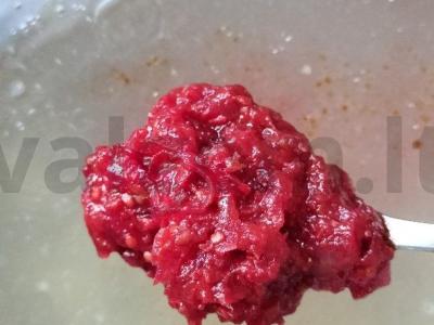 Skani barščiai su rūgštynėmis ir kiaušiniu Žingsnis 7