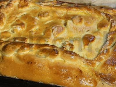 Obuolių-apelsinų pyragas Žingsnis 12