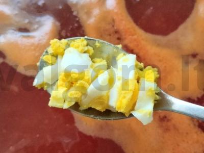 Skani barščiai su rūgštynėmis ir kiaušiniu Žingsnis 8