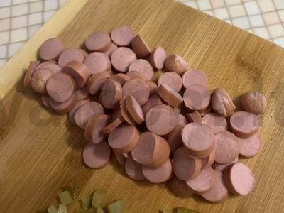 Sluoksniuoti traškūs vokeliai su sūriu Žingsnis 1