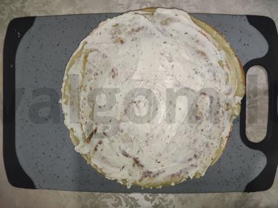 Blynai su varškės sūriu ir upėtakiu Žingsnis 3