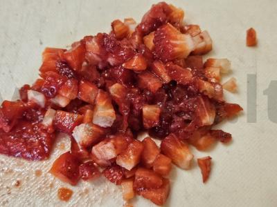 Varškės vafliai su braškėmis Žingsnis 2