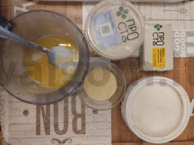 Varškės apkepas su želė Žingsnis 1