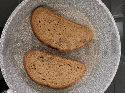 Karštas sumuštinis su avokadu Žingsnis 1