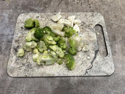 Omletas su bekonu ir daržovėmis Žingsnis 3