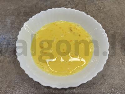 Omletas su bekonu ir daržovėmis Žingsnis 7